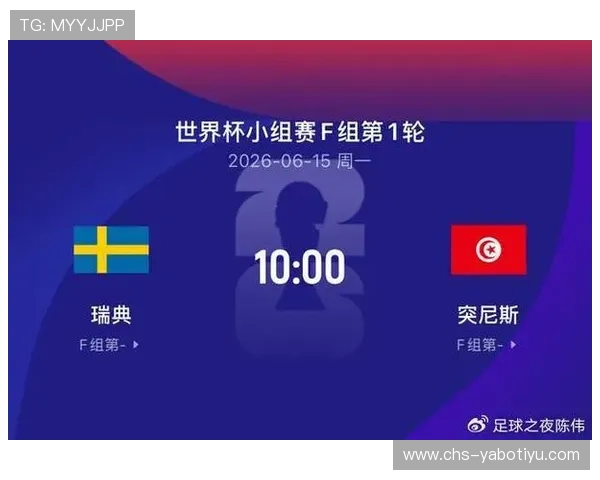 2026年世界杯瑞典vs突尼斯比赛的主办城市及其赛事安排和观赛攻略